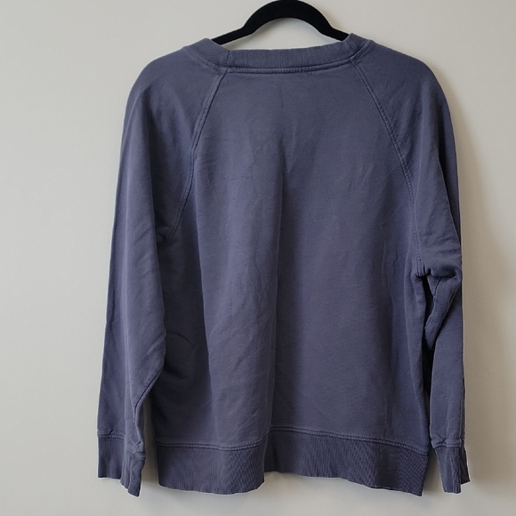 COS Men's Crewneck Sweater in Slate Blue - Picture 9 of 12